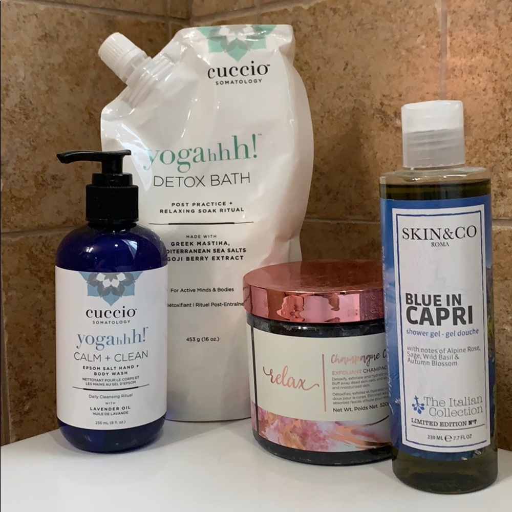 Brand new bath/shower essentials